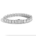 Iced Out Baguette CZ Bracelet for Men | Hip Hop Statement Bracelet