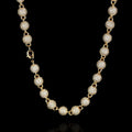 Men’s Iced Bead Chain Necklace – CZ Pavé Ball Link Hip Hop Chain