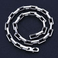 Men’s Rectangular Bar Link Chain