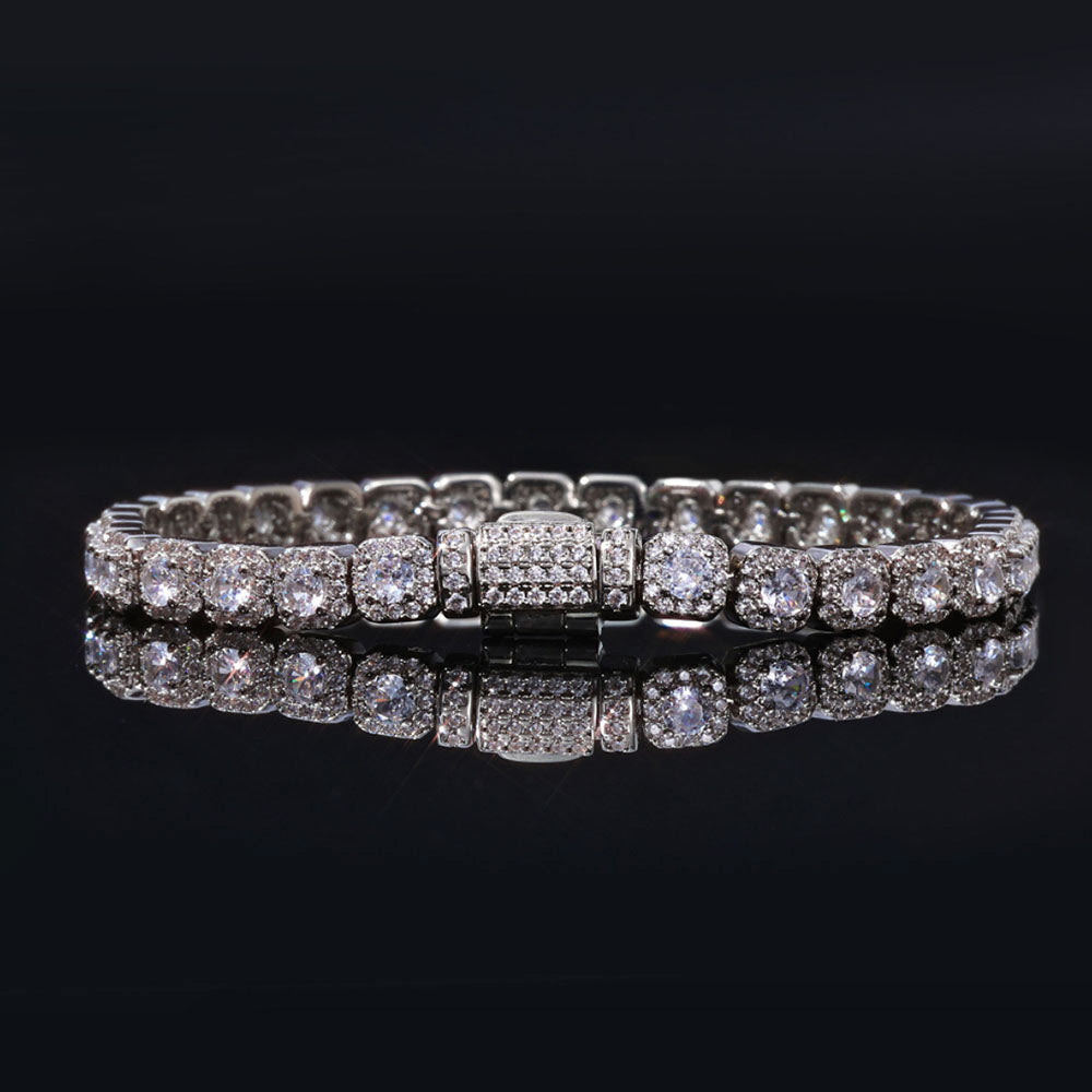 Men’s 5mm CZ Tennis Bracelet – Iced Hip Hop Style