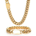 Miami Cuban Link Chain for Men | Stainless Steel 6mm-12mm