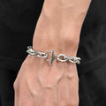 Stainless Steel  Cable Link Bracelet