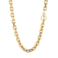 Stainless Steel Cable Link Chain Necklace