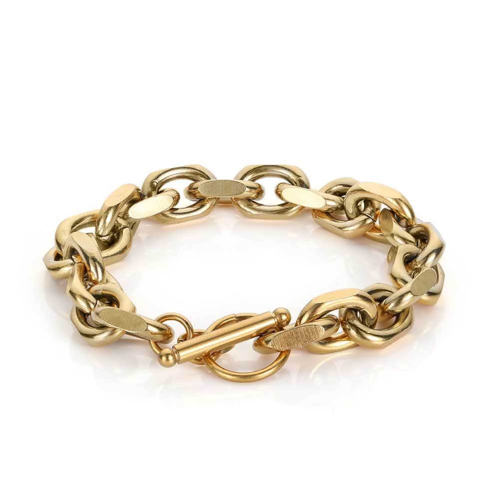 Stainless Steel  Cable Link Bracelet