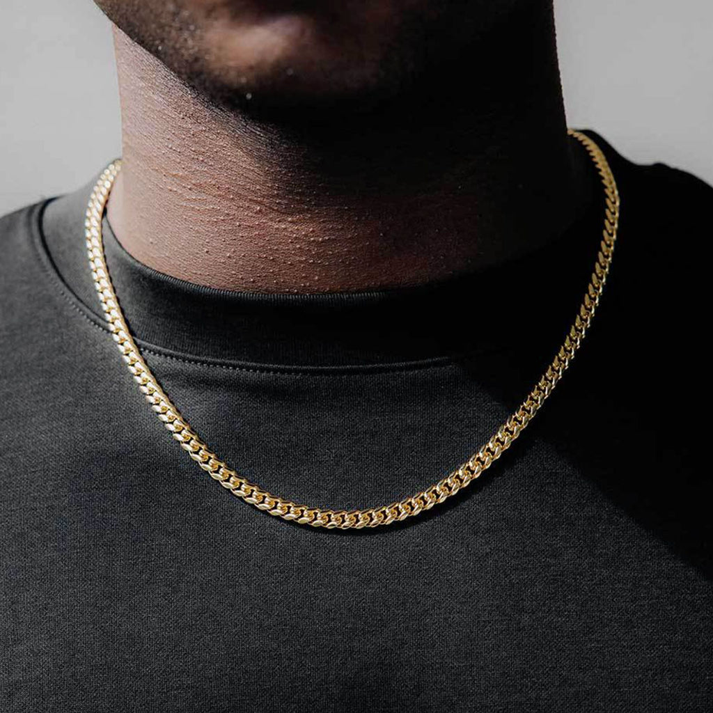 Stainless Steel Cuban Link Chain for Men