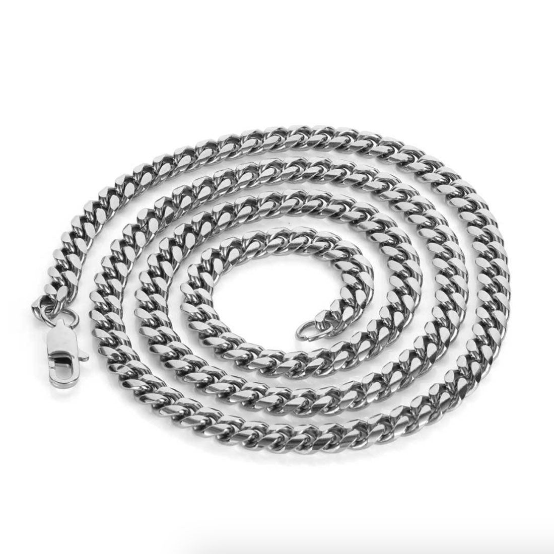 Stainless Steel Cuban Link Chain for Men