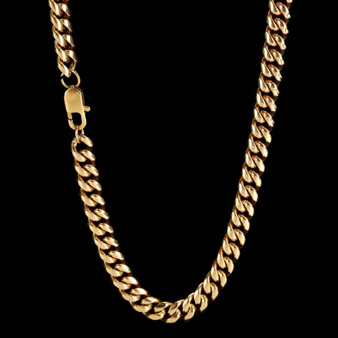 Stainless Steel Cuban Link Chain for Men
